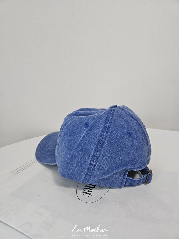 多色系字母水洗棒球帽